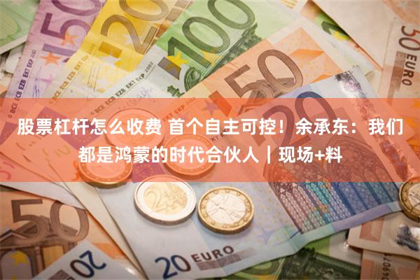 股票杠杆怎么收费 首个自主可控！余承东：我们都是鸿蒙的时代合伙人｜现场+料