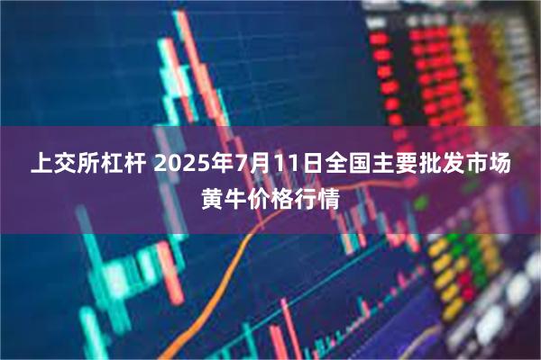 上交所杠杆 2025年7月11日全国主要批发市场黄牛价格行情
