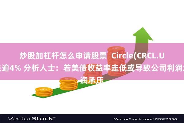 炒股加杠杆怎么申请股票  Circle(CRCL.US)跌逾4% 分析人士：若美债收益率走低或导致公司利润承压