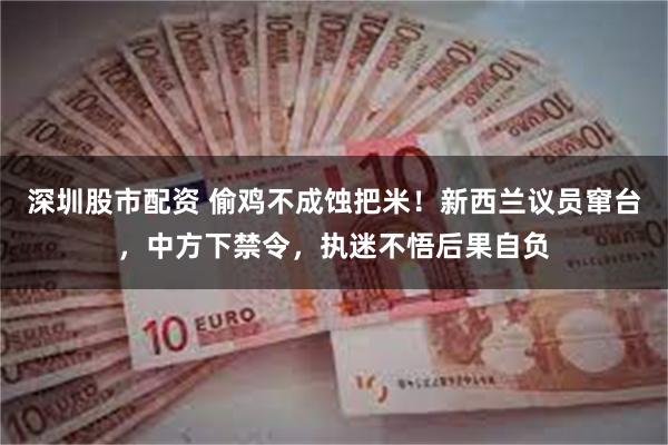 深圳股市配资 偷鸡不成蚀把米！新西兰议员窜台，中方下禁令，执迷不悟后果自负
