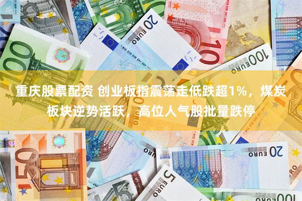 重庆股票配资 创业板指震荡走低跌超1%，煤炭板块逆势活跃，高位人气股批量跌停