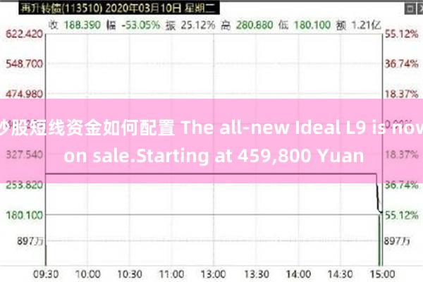 炒股短线资金如何配置 The all-new Ideal L9 is now on sale.Starting at 459,800 Yuan