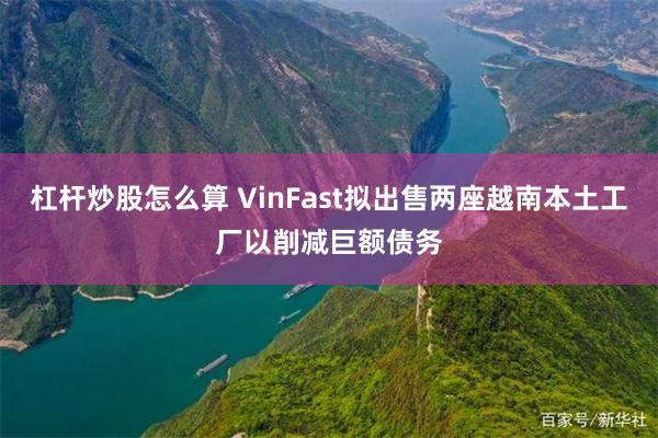 杠杆炒股怎么算 VinFast拟出售两座越南本土工厂以削减巨额债务