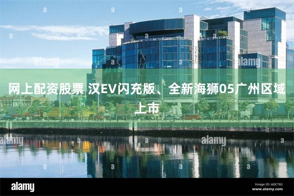 网上配资股票 汉EV闪充版、全新海狮05广州区域上市