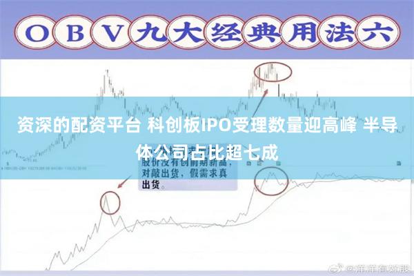资深的配资平台 科创板IPO受理数量迎高峰 半导体公司占比超七成