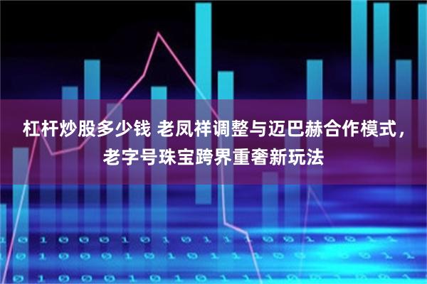 杠杆炒股多少钱 老凤祥调整与迈巴赫合作模式,老字号珠宝跨界重奢新玩法