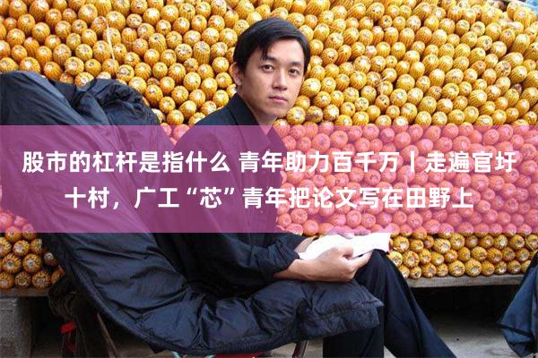 股市的杠杆是指什么 青年助力百千万丨走遍官圩十村，广工“芯”青年把论文写在田野上