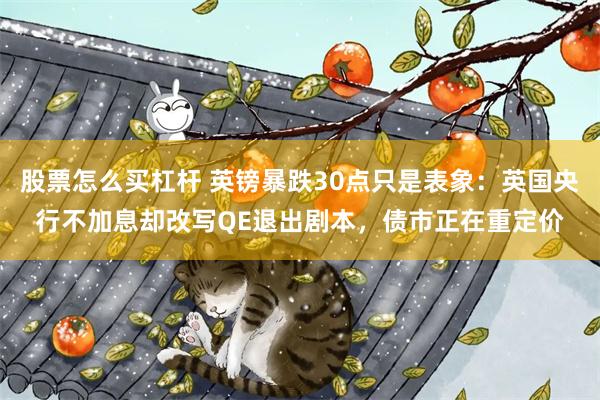 股票怎么买杠杆 英镑暴跌30点只是表象:英国央行不加息却改写QE退出剧本,债市正在重定价