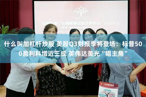 什么叫加杠杆炒股 美股Q3财报季将登场：标普500盈利料增近三成 英伟达美光“唱主角”